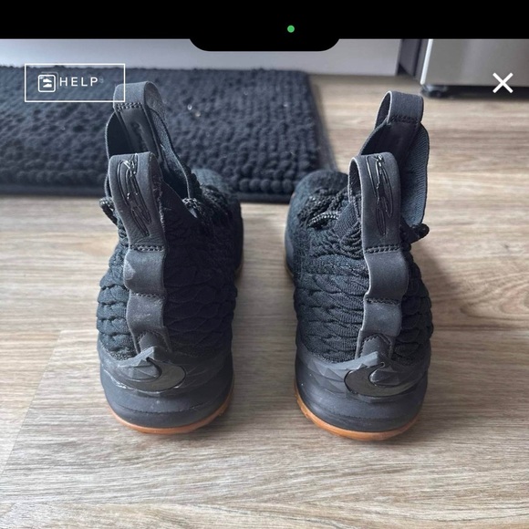 Nike Black and Orange Sneakers - Picture 2 of 5